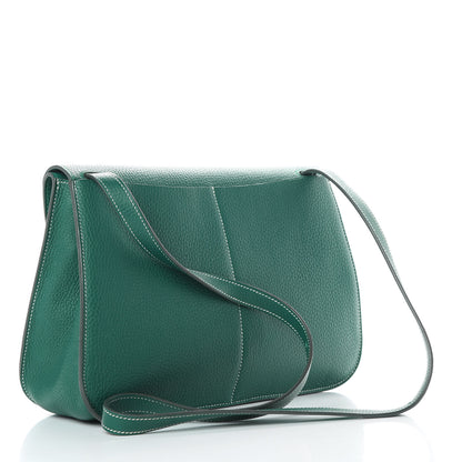 Hermes Taurillon Clemence Halzan 31 Malachite 5 of 18