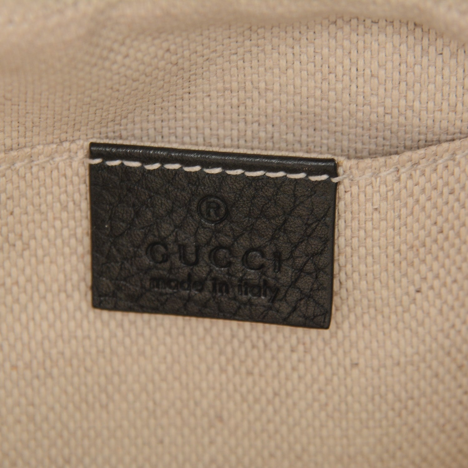 Gucci Pebbled Calfskin Small Soho Disco Bag Black 6 of 6