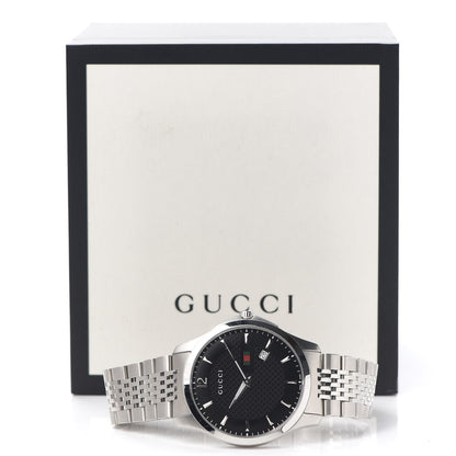 Gucci Stainless Steel 40mm G-Timeless Quartz Watch Black 6 of 6