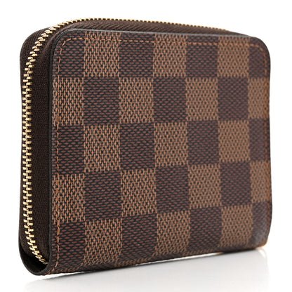 Louis Vuitton Damier Ebene Zippy Coin Purse 3 of 7