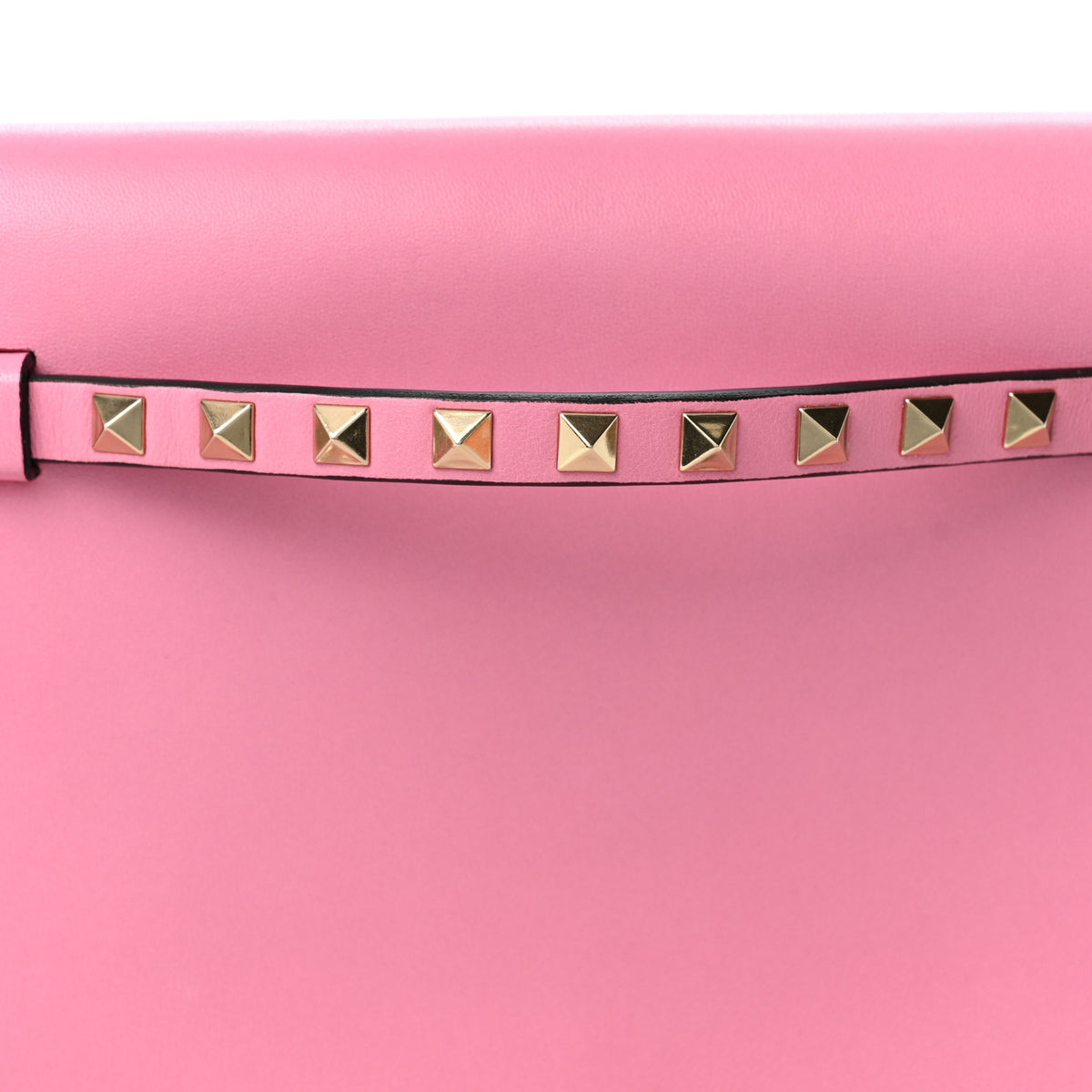 Valentino Garavani Nappa Rockstud Wristlet Clutch Ninphea 15 of 22