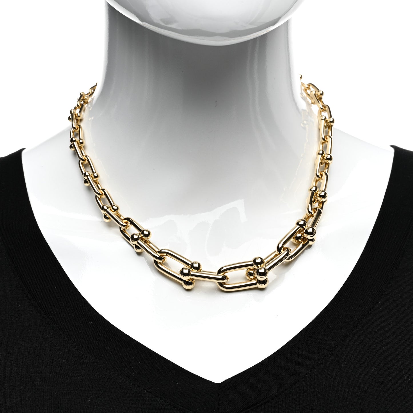 18K Yellow Gold HardWear Graduated Link Necklace