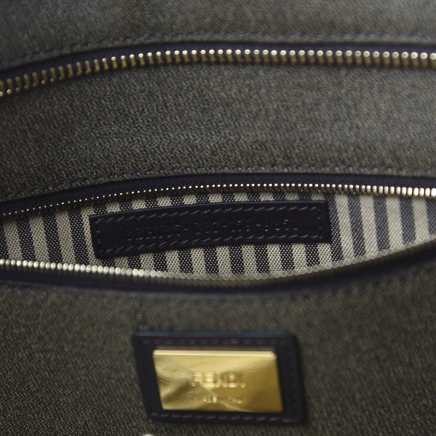 Zucca Spalmati Medium Roll Tote Tobacco Moro