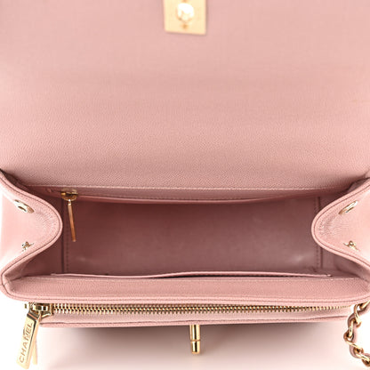 Chanel Caviar Quilted Medium Business Affinity Flap Light Pink 5 of 10