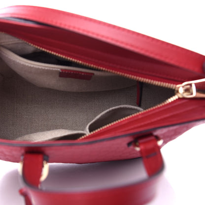 Gucci Microguccissima Small Bree Tote Red 5 of 10