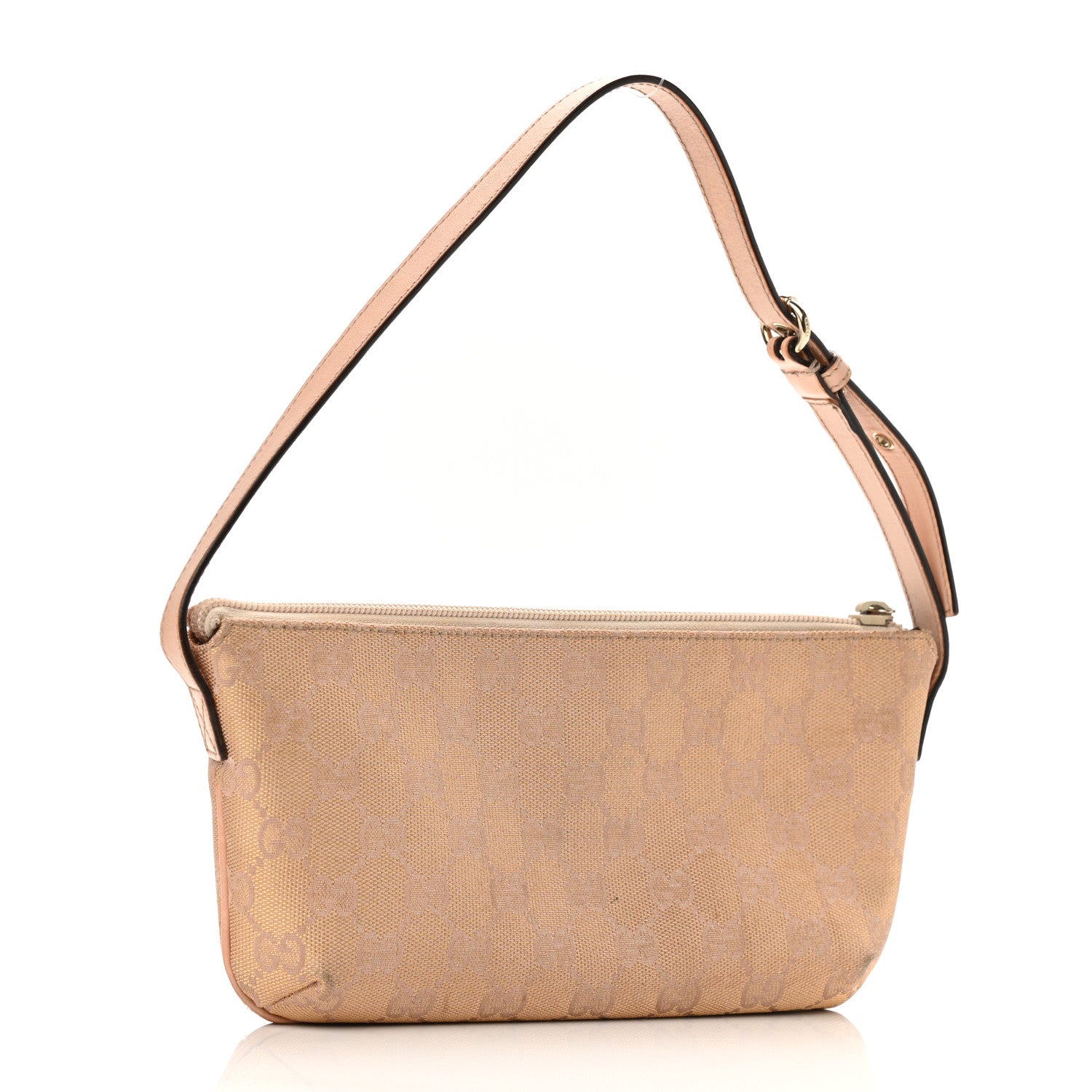 Gucci Monogram Pretty Boat Pochette Pink 3 of 12