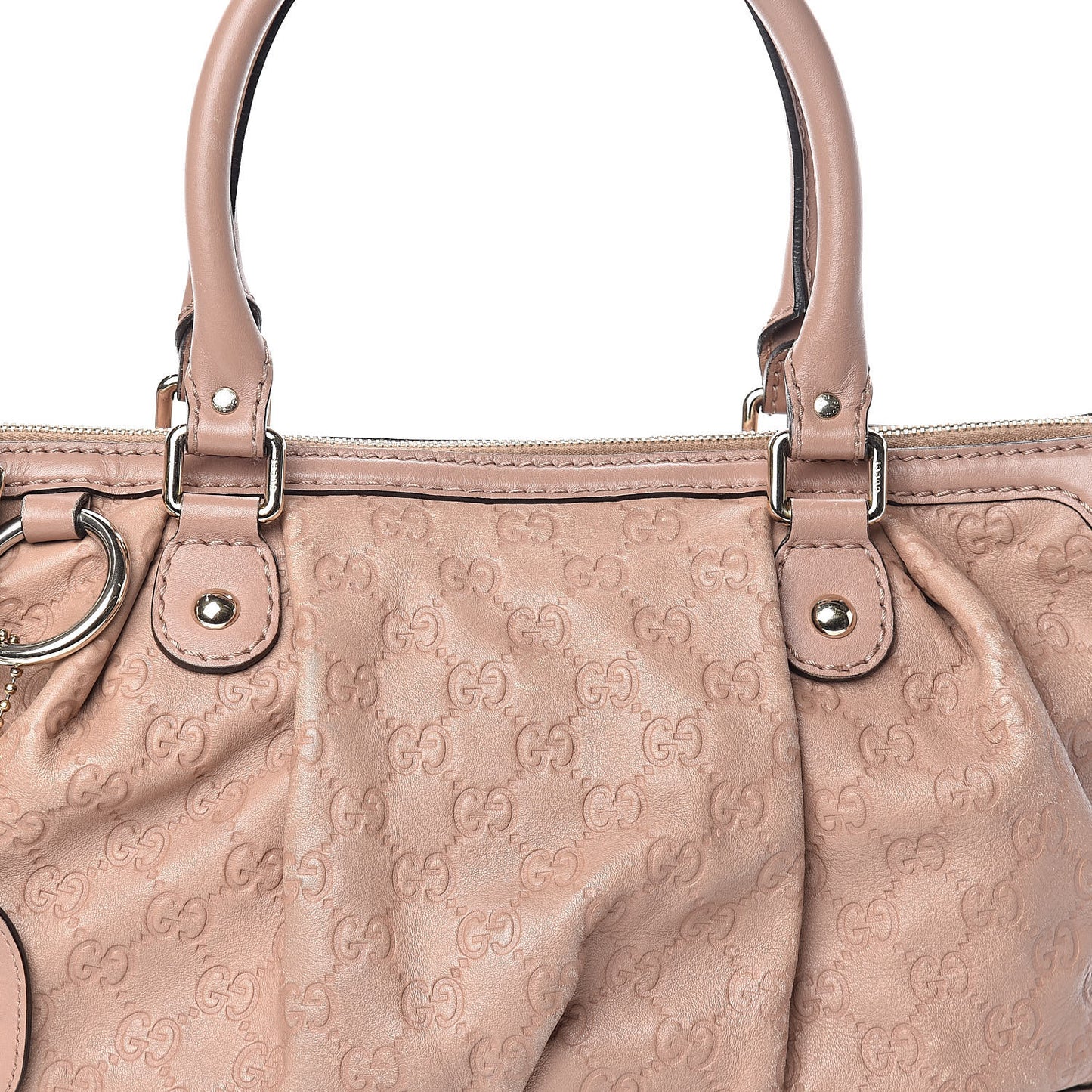 Guccissima Medium Sukey Top Handle Bag Dusty Rose
