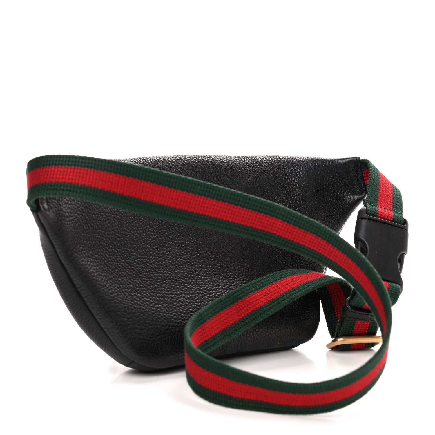 Gucci Grained Calfskin Small Logo Belt Bag Black 2 of 4