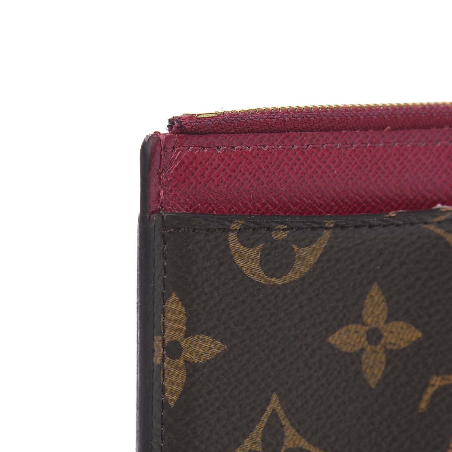 Louis Vuitton Monogram Zipped Card Holder Fuchsia 8 of 10