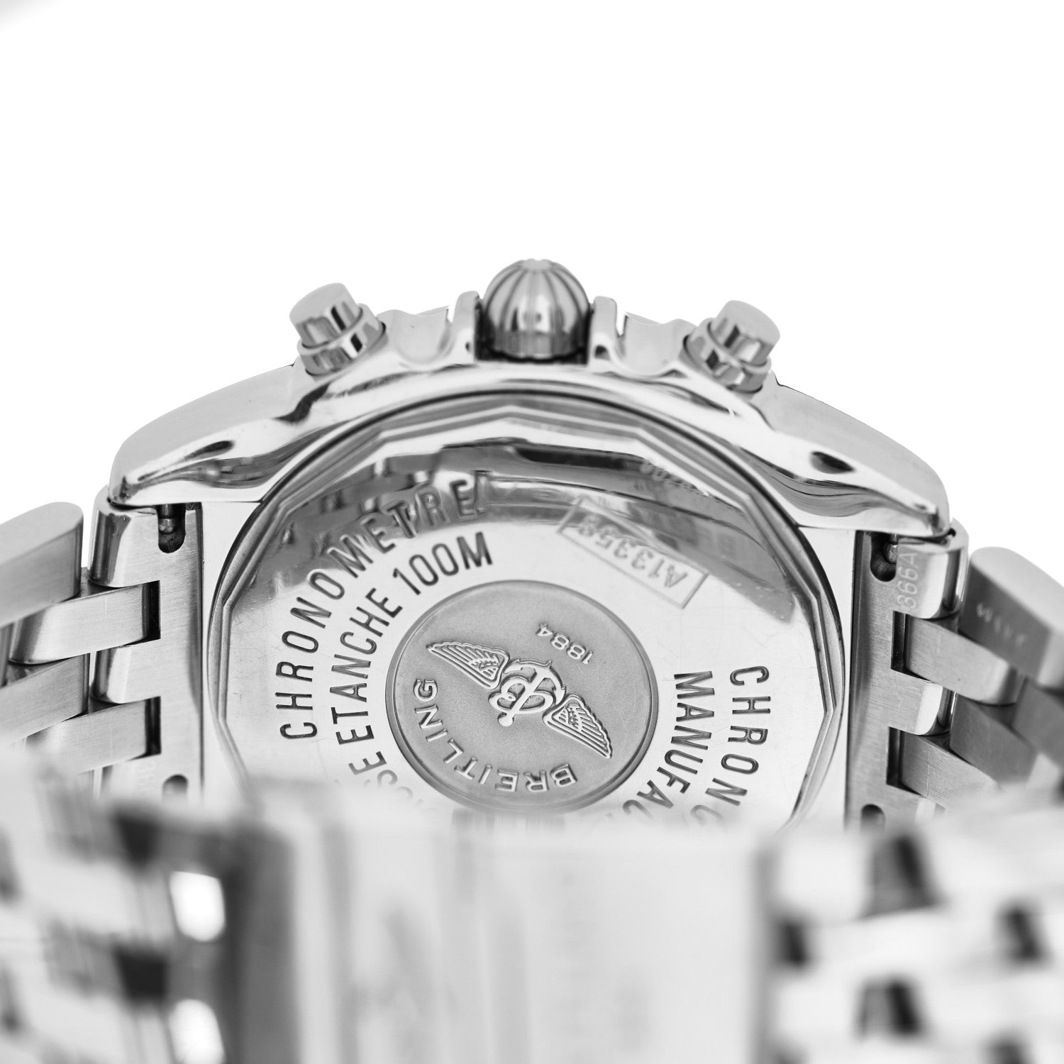 Breitling Stainless Steel 44mm Chrono Cockpit Automatic Watch Brown A13358 4 of 5