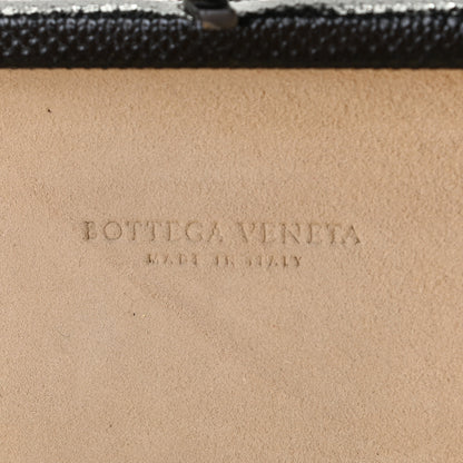 Bottega Veneta Ayers Intrecciato Karung Knot Clutch Black 6 of 8