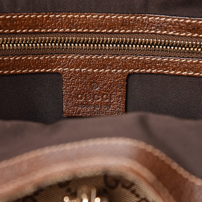 Gucci Monogram Calfskin Large Bardot Shoulder Bag Brown 8 of 20