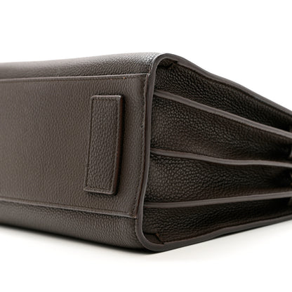 Saint Laurent Grained Calfskin Baby Sac De Jour Souple Dark Brown 8 of 8