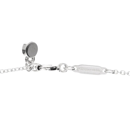 Tiffany Sterling Silver Enamel Return to Tiffany Love Heart Necklace Blue 4 of 4