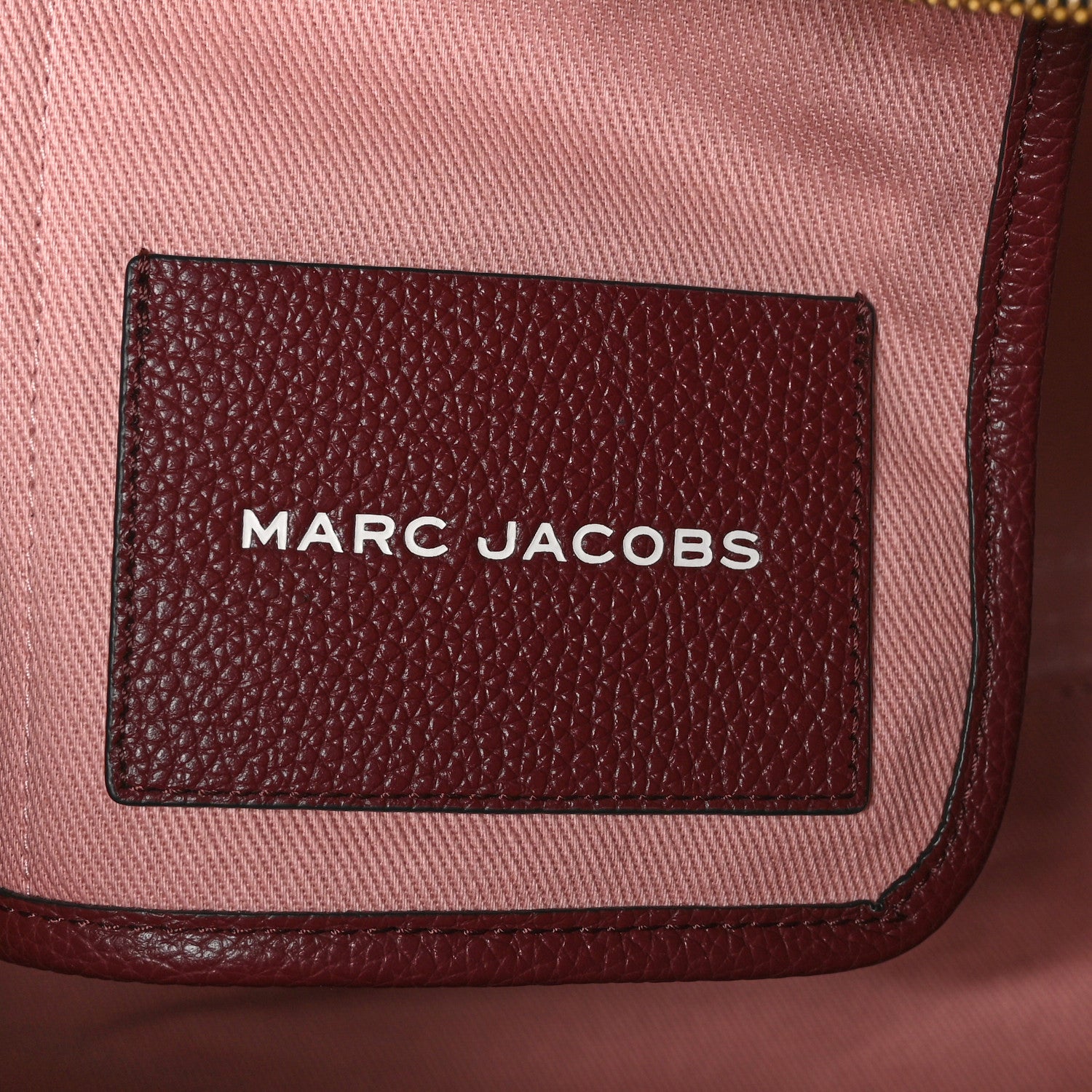 Marc Jacobs Grained Calfskin Large The Tote Bag Chianti 6 of 10
