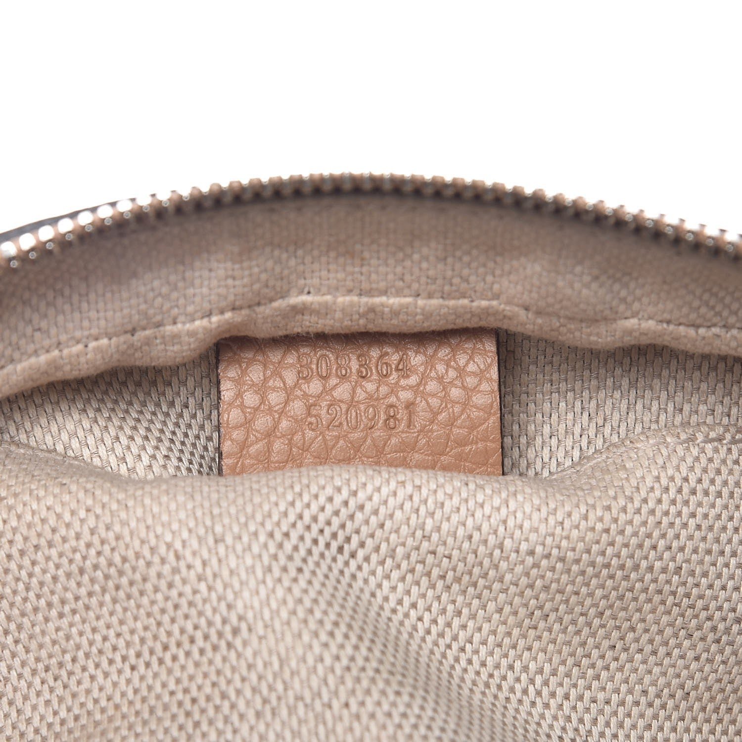 Gucci Pebbled Calfskin Small Soho Disco Bag Camelia 7 of 16