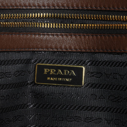 Prada Nappa Antic Chevron Bauletto 6 of 8