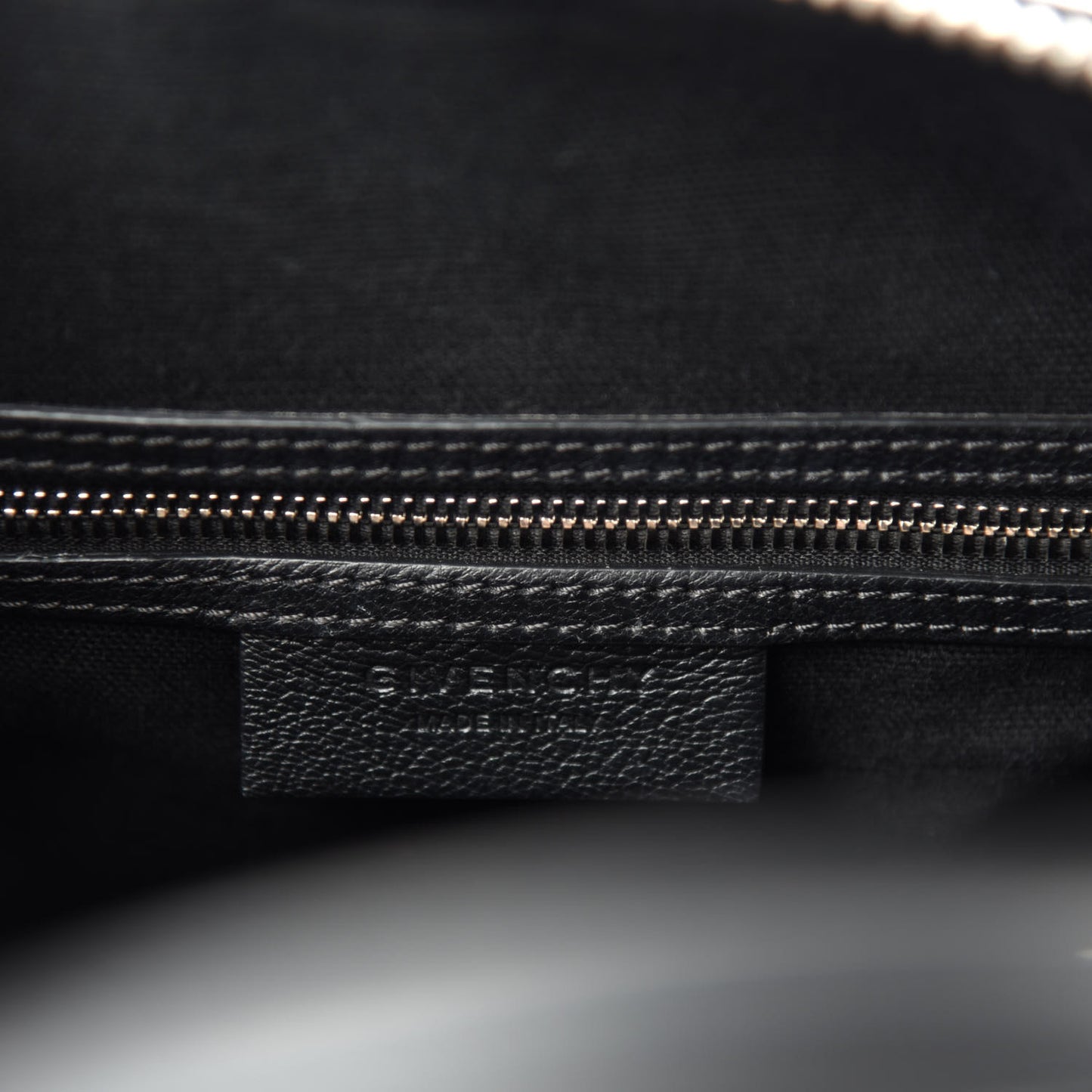 Sugar Goatskin Small Antigona Black