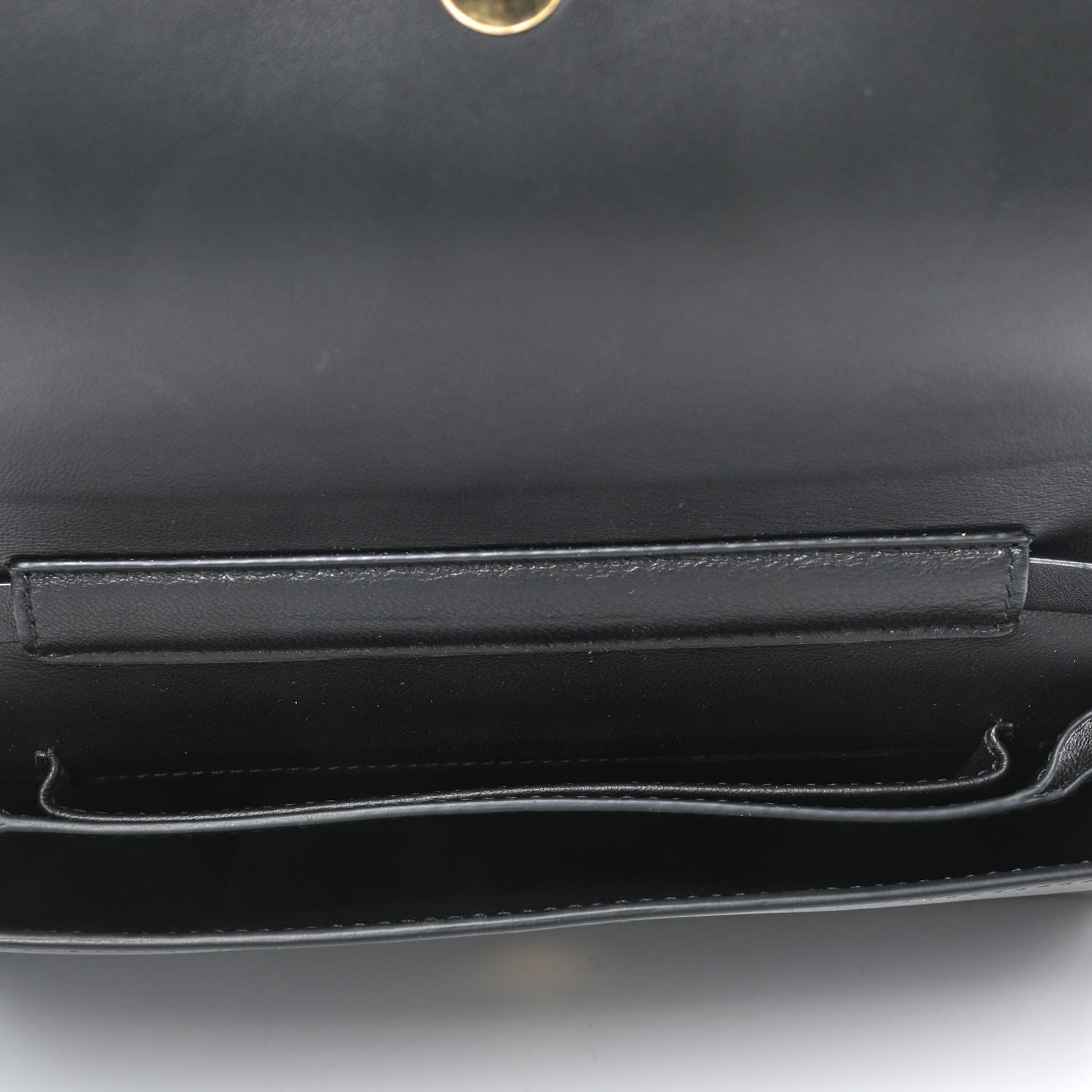 Alexander McQueen Calfskin Insignia Pouch Black 4 of 4