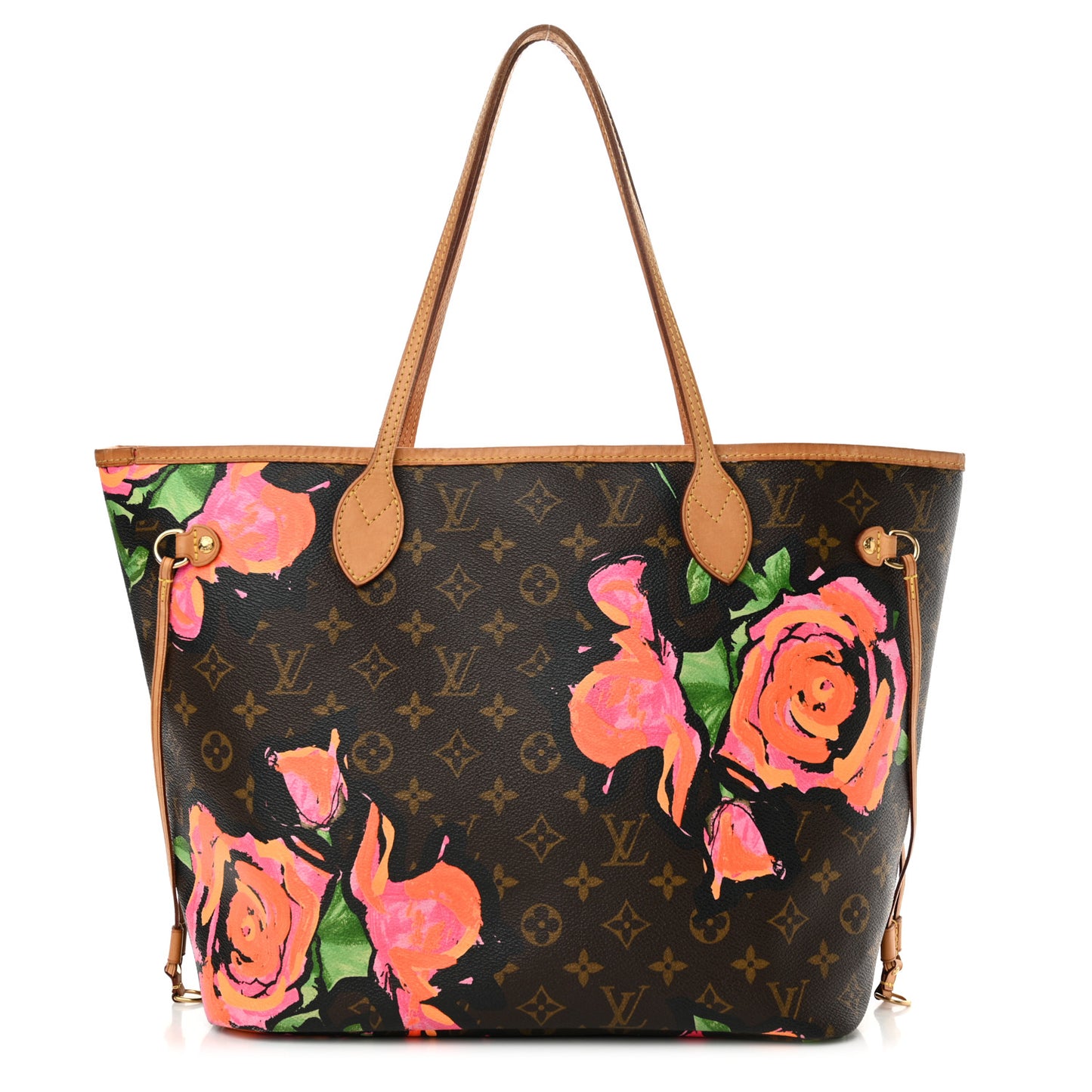 Monogram Roses Neverfull MM