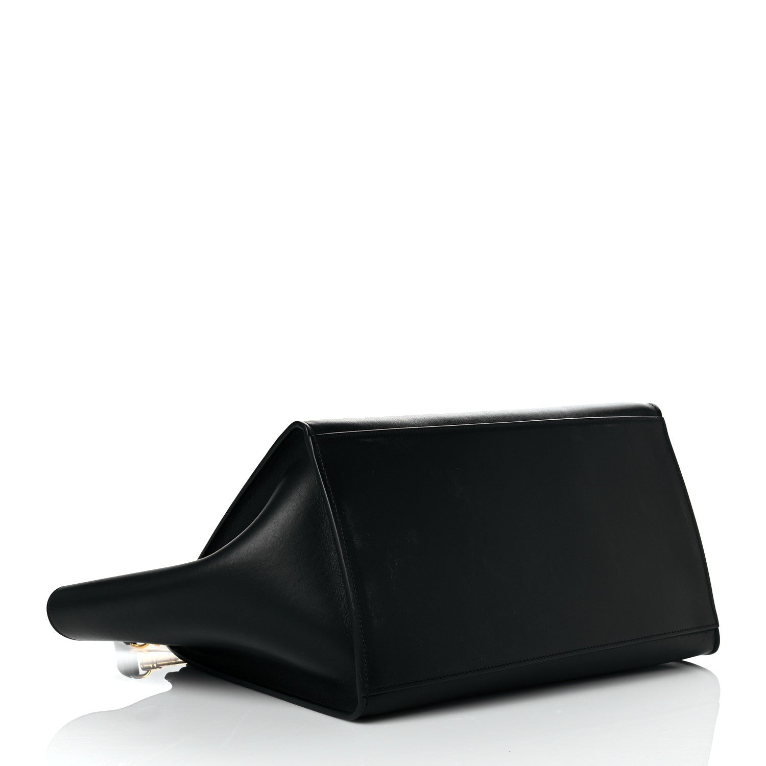 Celine Smooth Calfskin Medium Trapeze Black 4 of 10