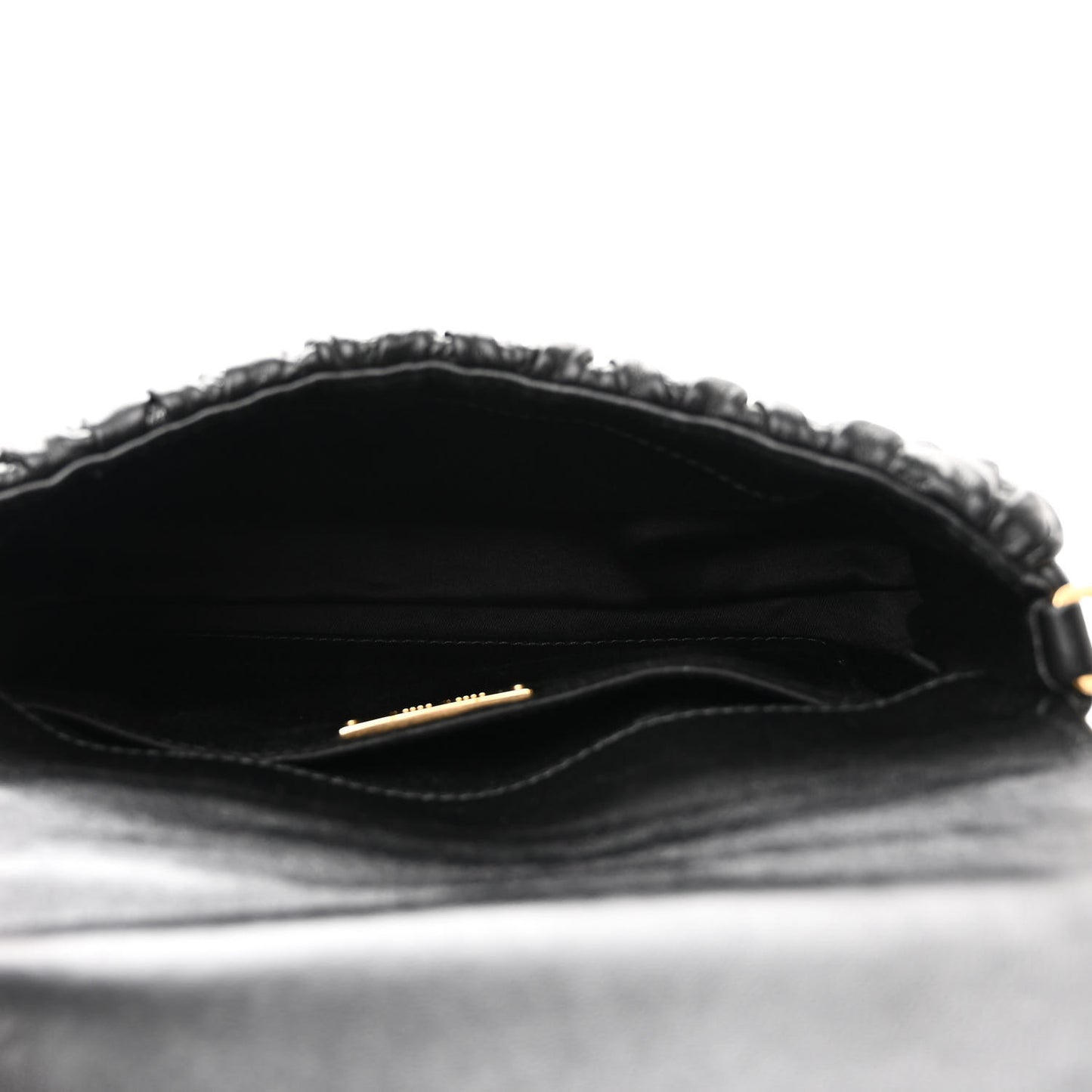 Nappa Matelasse Crossbody Black