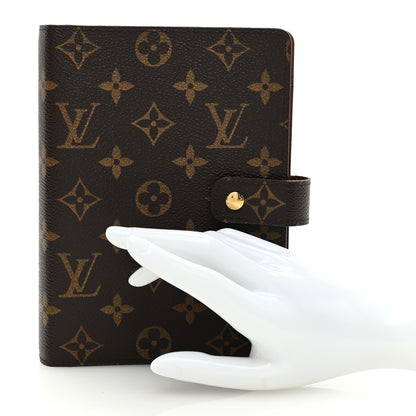 Louis Vuitton Monogram Medium Ring Agenda Cover 2 of 6