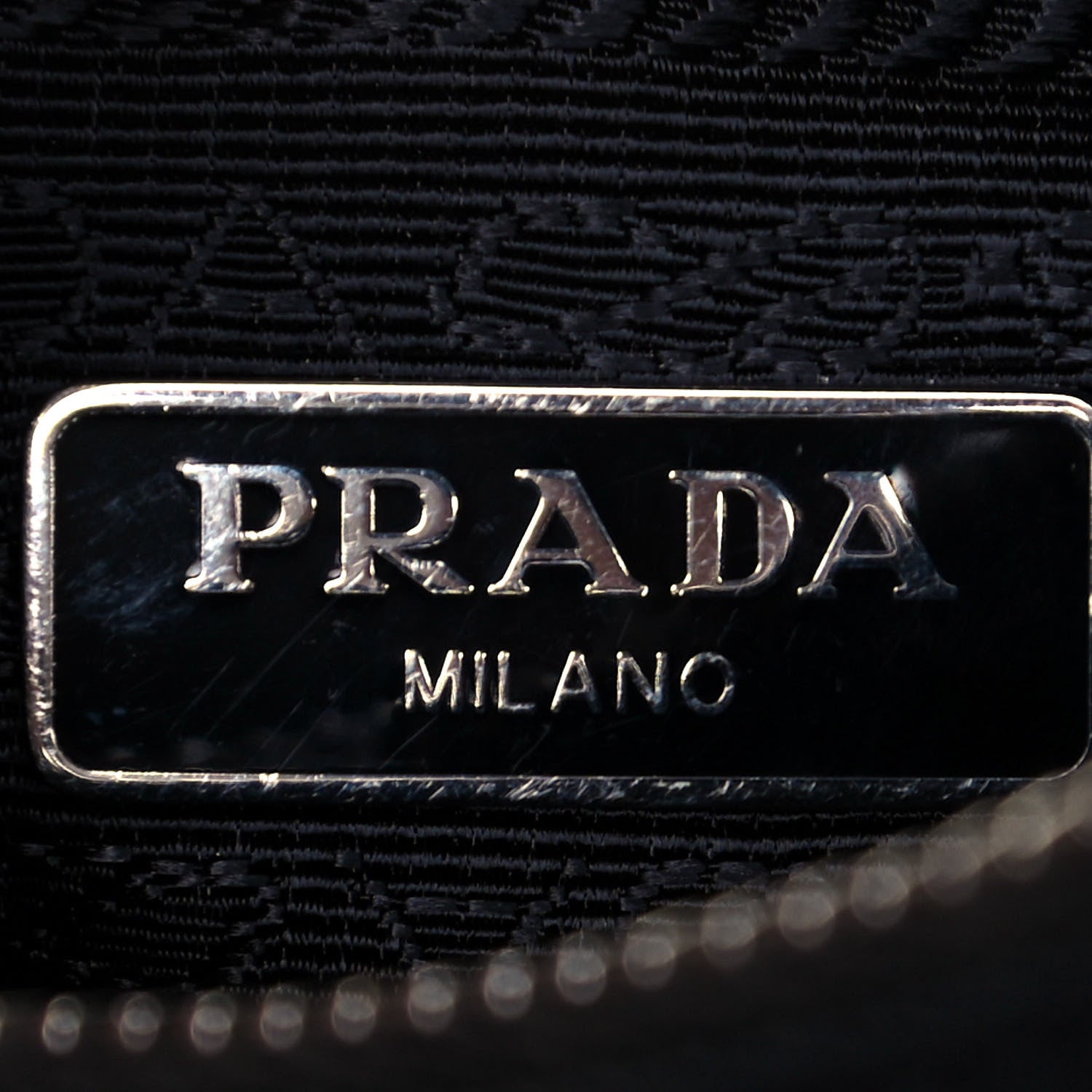 Prada Nylon Re-Edition 2005 Shoulder Bag Black 6 of 11