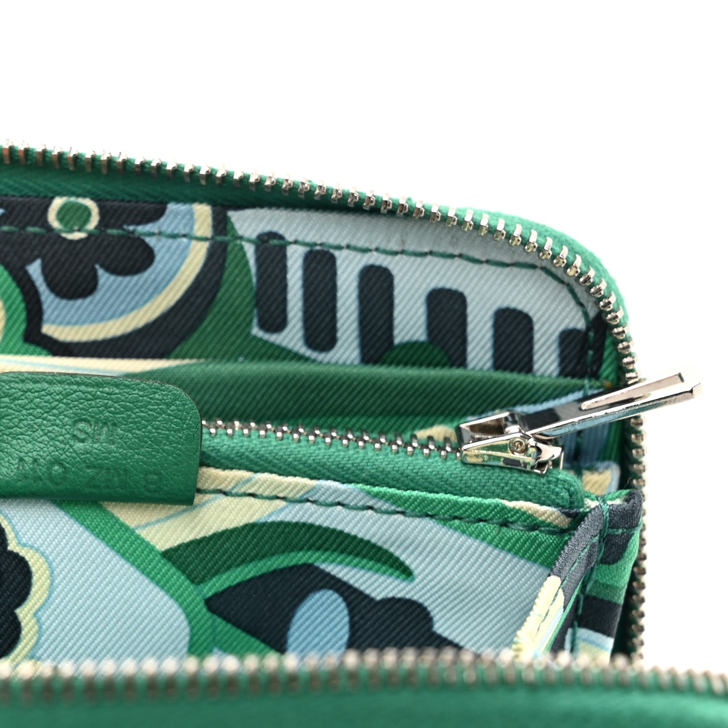 Evercolor Silk'In Compact Wallet Vert Jade