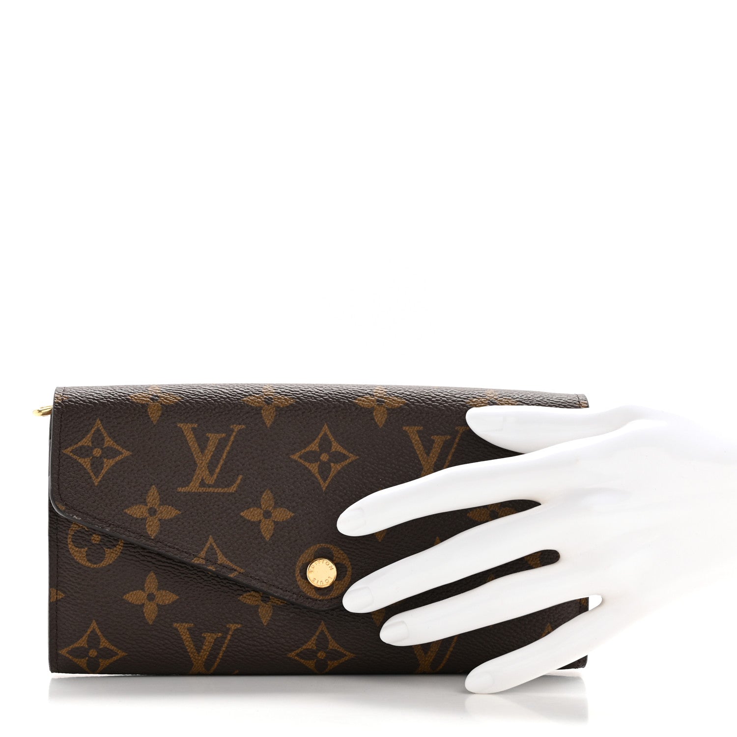 Louis Vuitton Monogram Sarah Wallet NM 2 of 8