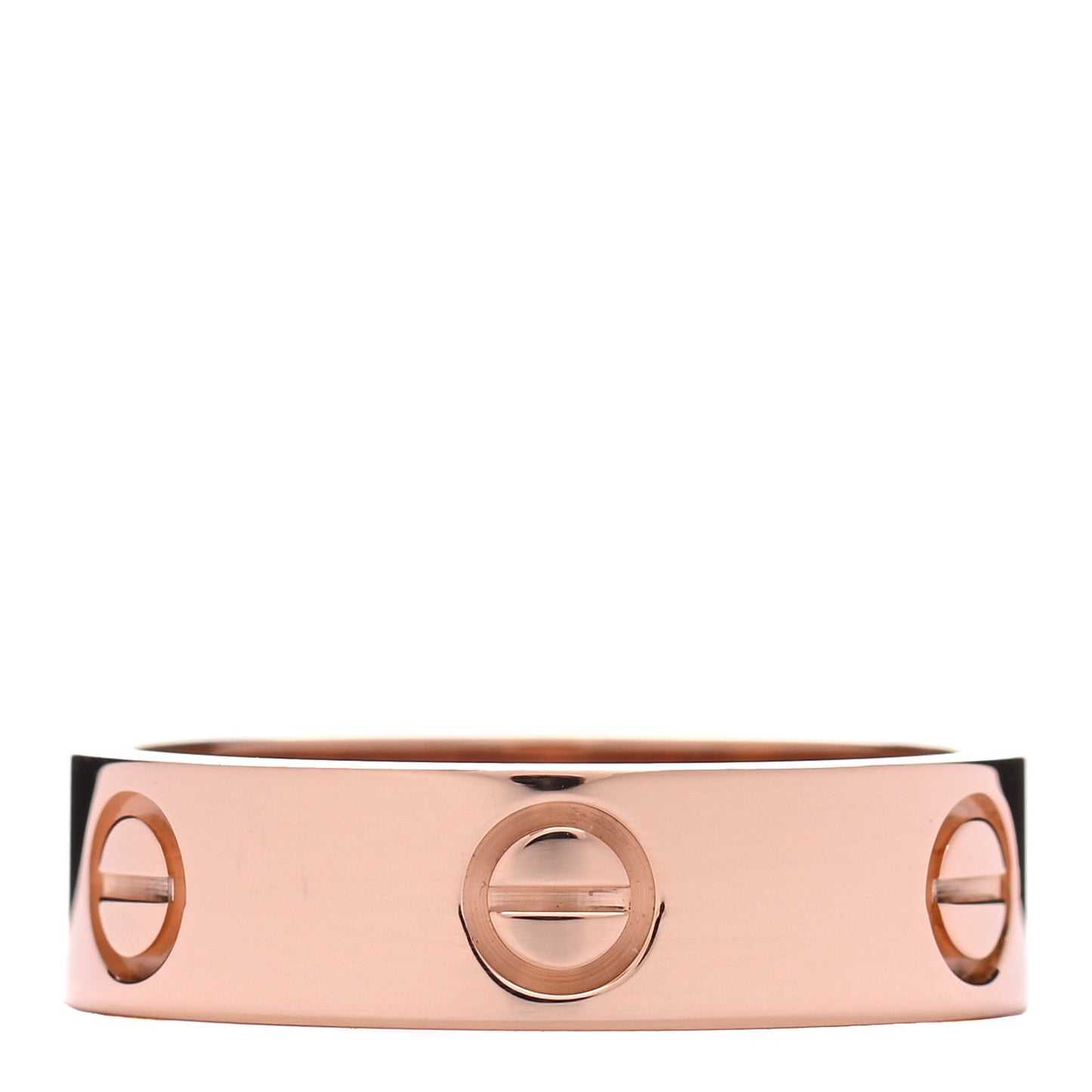 18K Pink Gold 5.5mm LOVE Ring 56 7.5