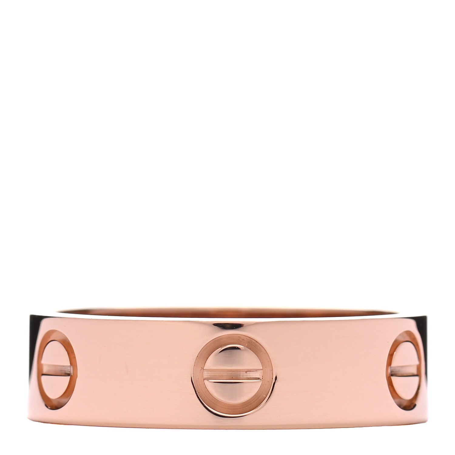Cartier 18K Pink Gold 5.5mm LOVE Ring 56 7.5 3 of 5