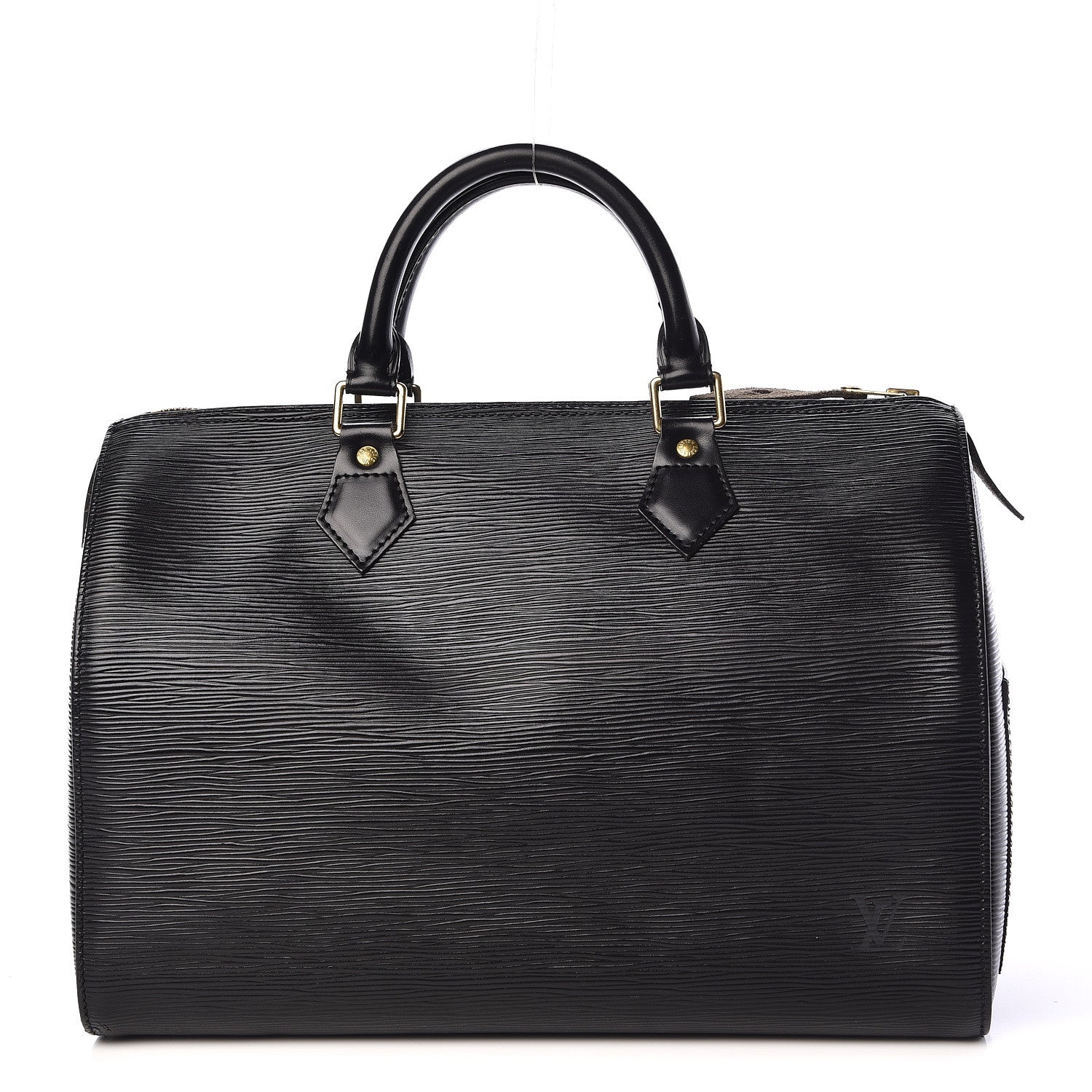 Louis Vuitton Epi Speedy 30 Black 1 of 11