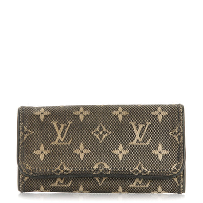 Louis Vuitton Mini Monogram 4 Key Multicles Holder Black 1 of 7