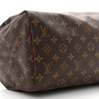 Louis Vuitton Monogram Totem Speedy 30 Magenta 8 of 11