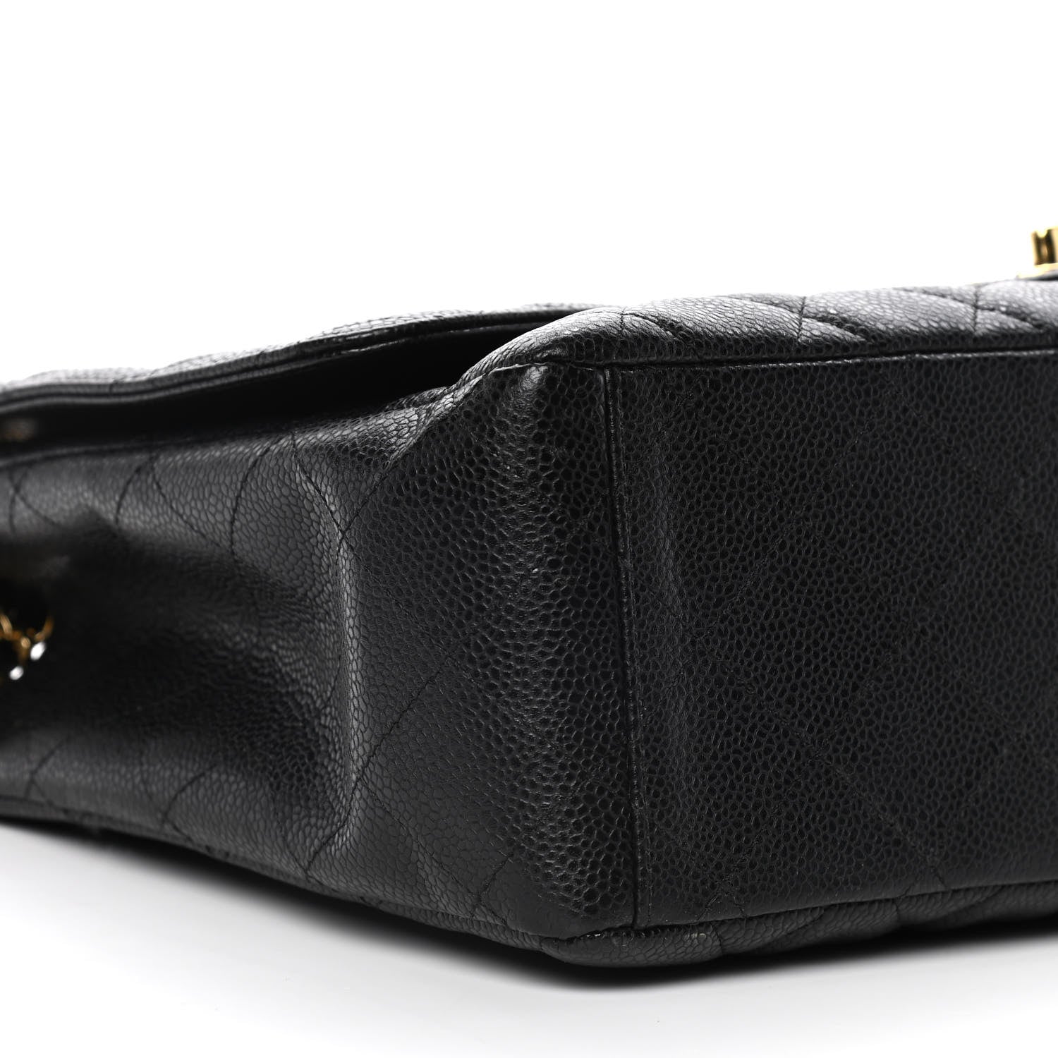 Chanel Caviar Quilted Maxi Single Flap Black 8 of 9