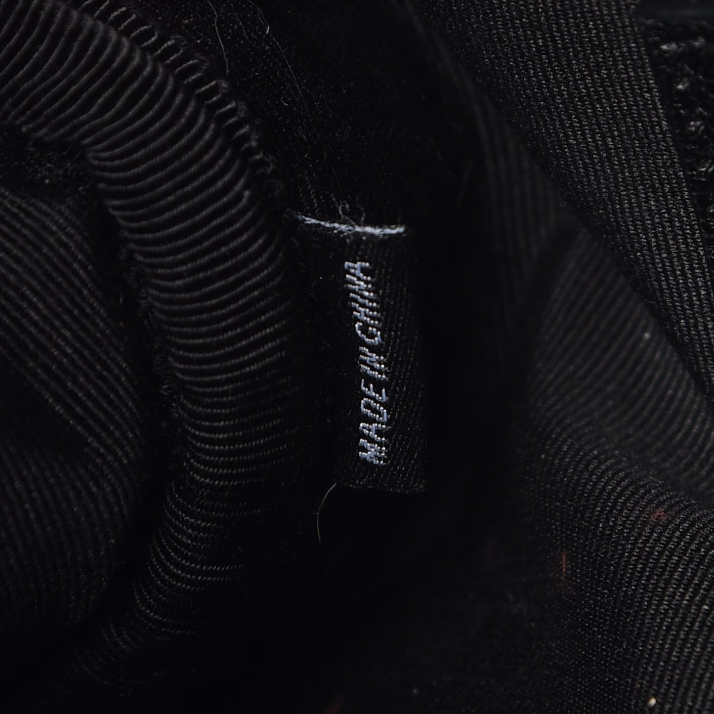 Pebbled Lambskin Mini Rockie Black Rhodium Hardware