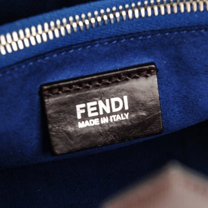Fendi Vitello Elite Regular 2Jours Tote Caffe Noir 6 of 7