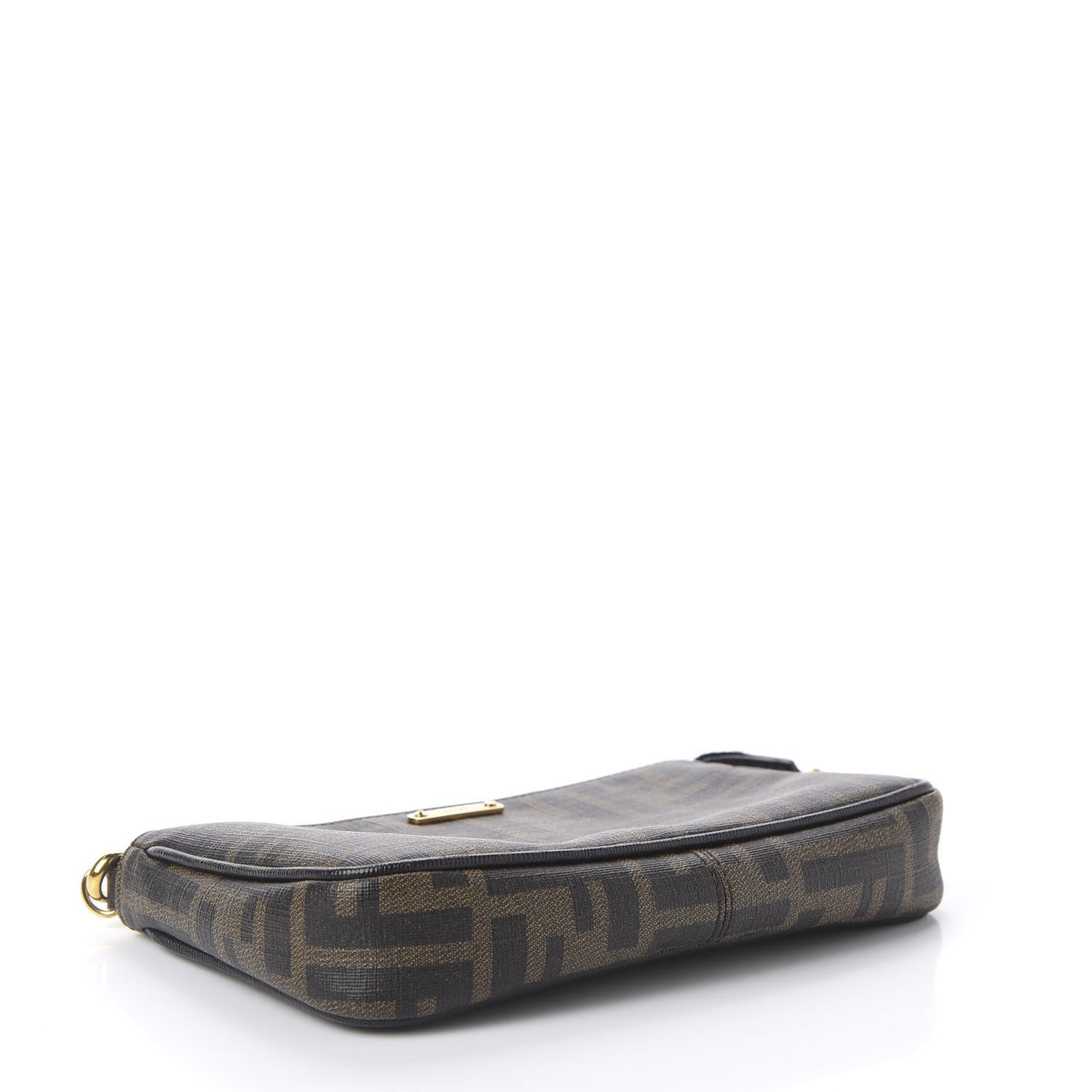 Zucca Spalmati Vitello Elite Pochette Tobacco Ebano