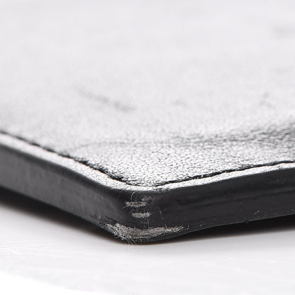 Saint Laurent Calfskin 5 Fragments Zip Pouch Card Holder Black 10 of 12