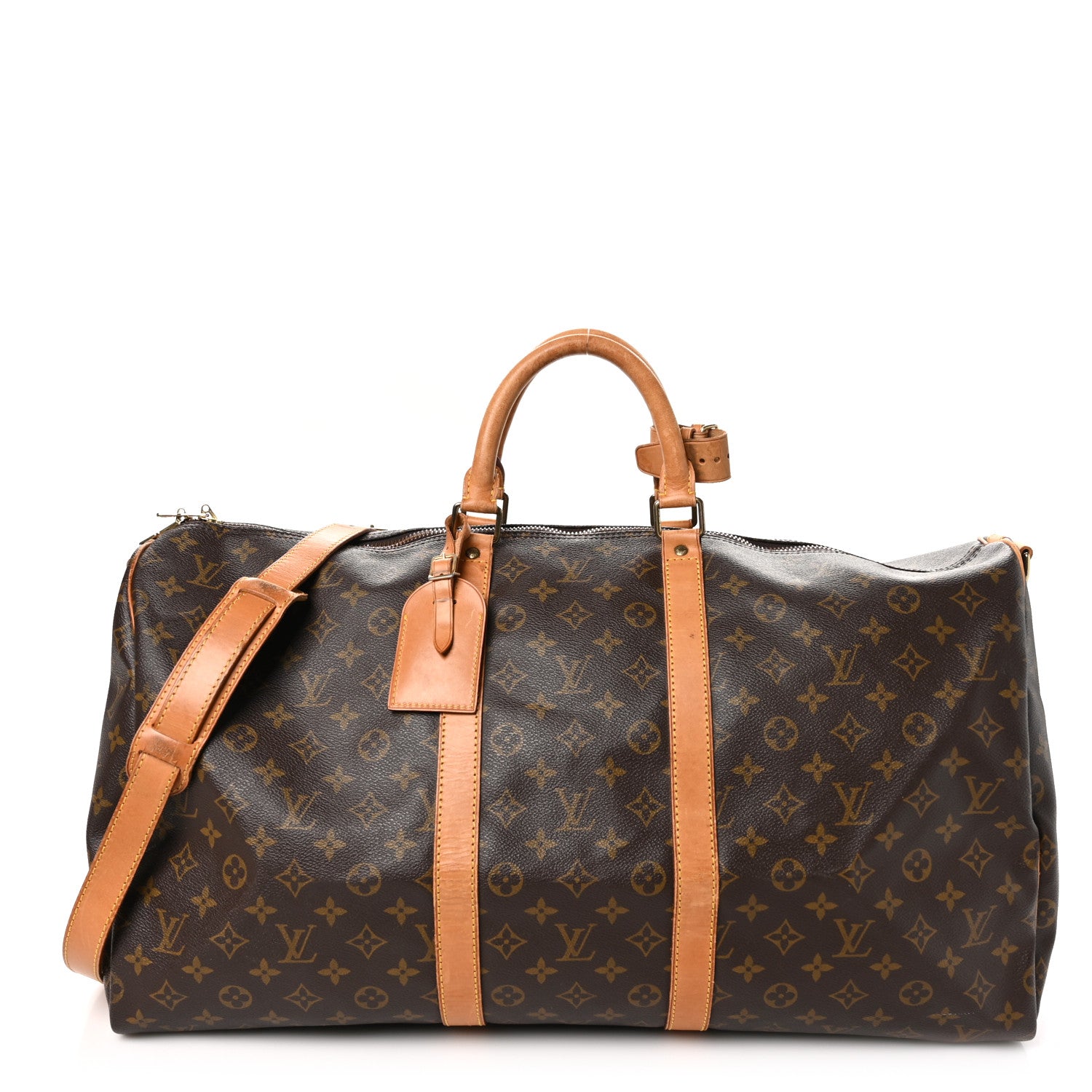 Louis Vuitton Monogram Keepall Bandouliere 55 1 of 13