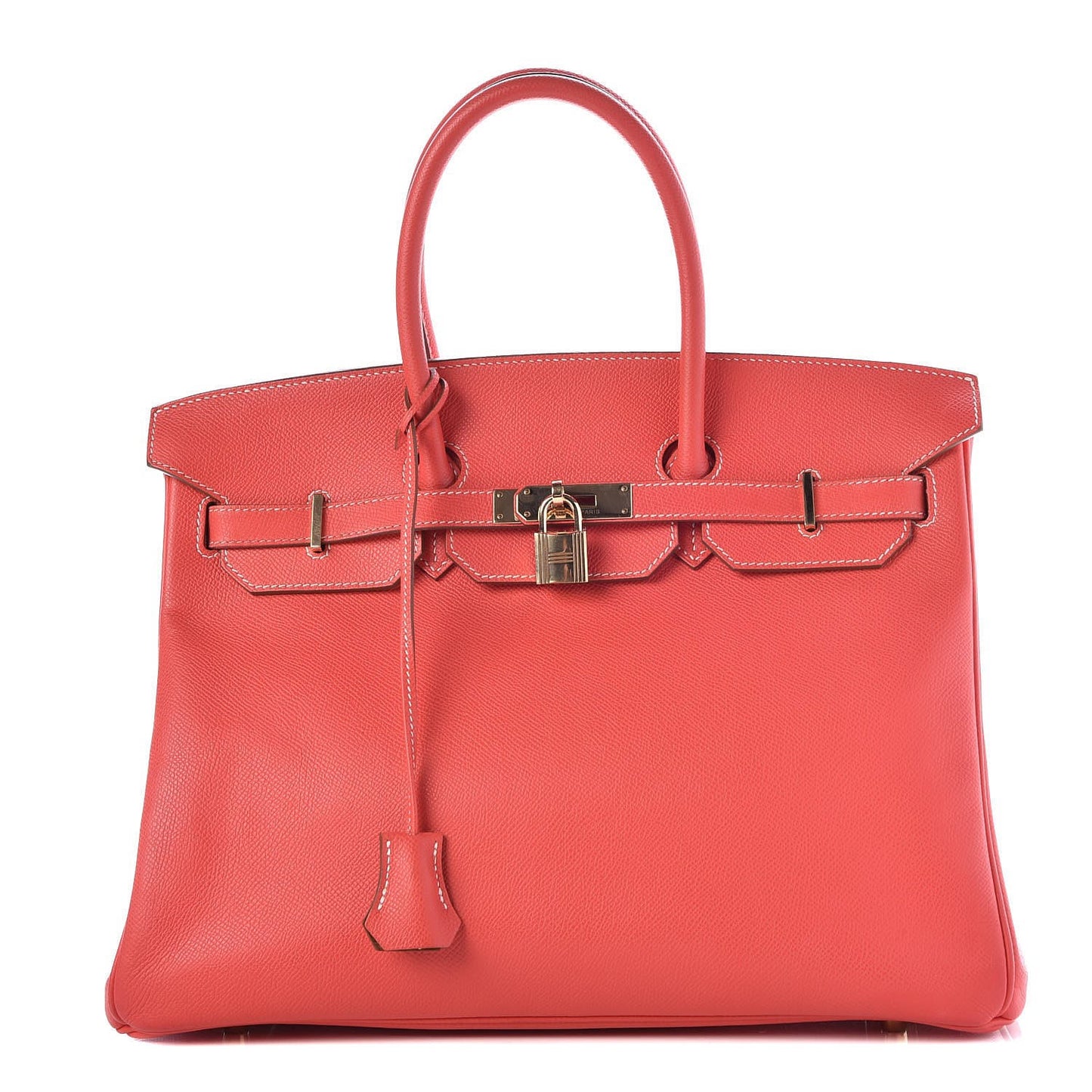 Epsom Candy Birkin 35 Rose Jaipur Gold