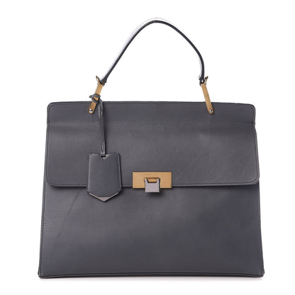 Balenciaga Veau Le Dix M Cartable Shoulder Bag Gris Ardoise 1 of 8