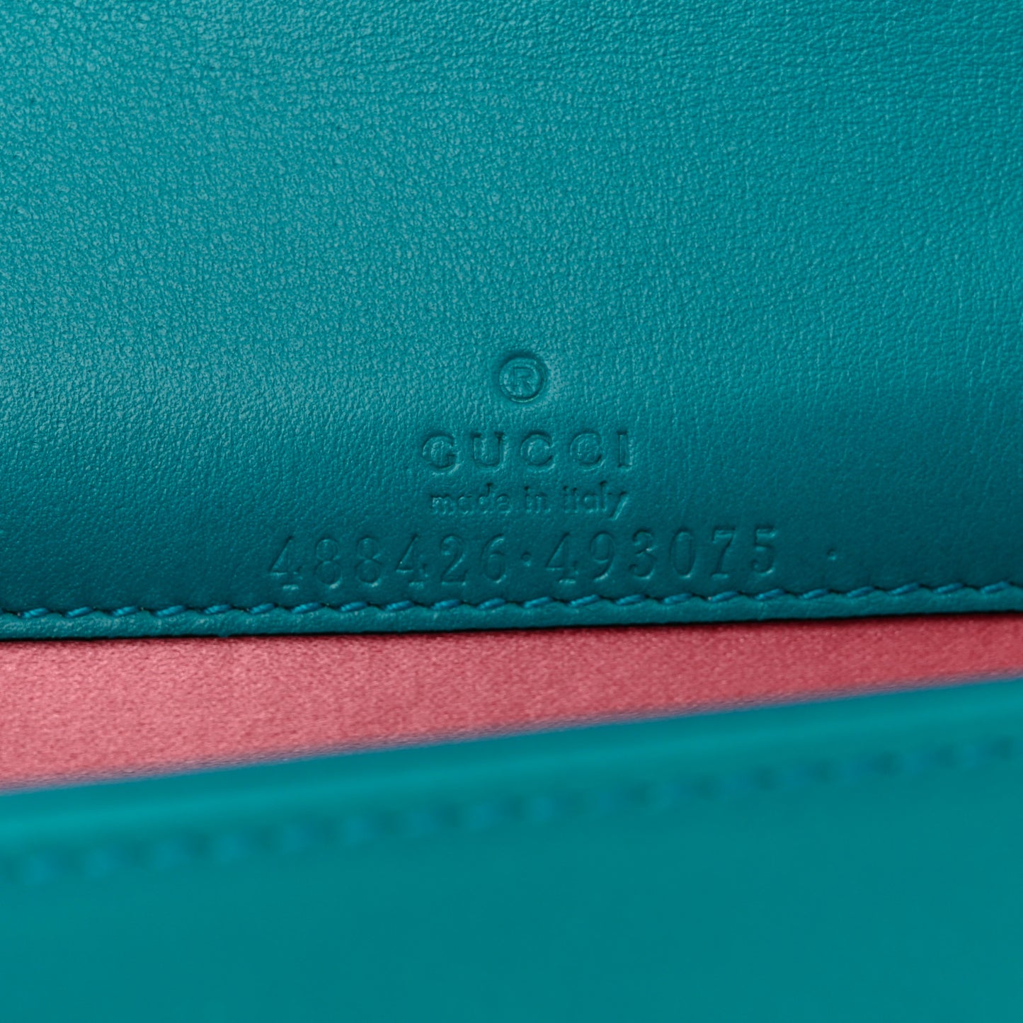 Velvet Matelasse GG Marmont Mini Bag Pavone Cyan