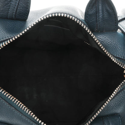 Alexander Wang Pebbled Lambskin Rocco Lake 5 of 6