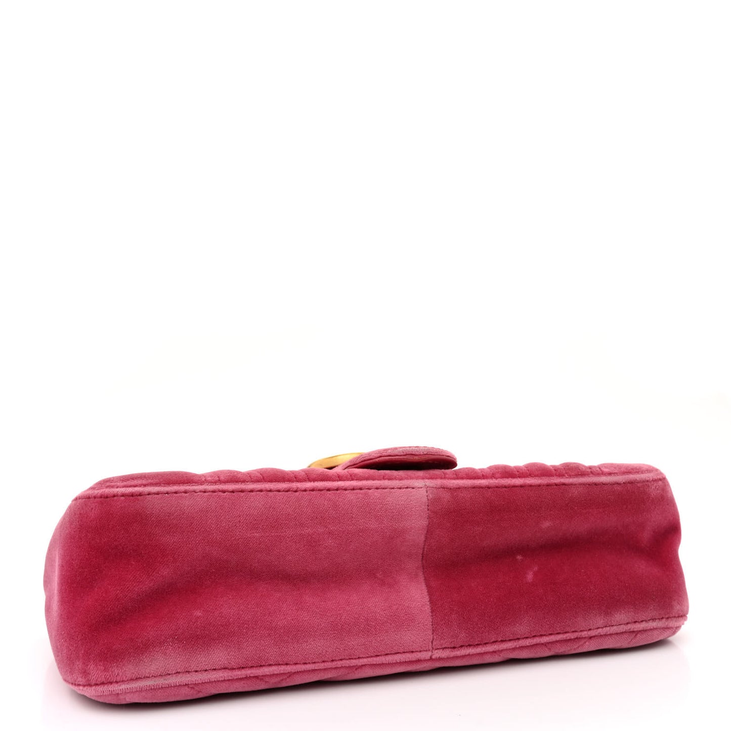 Velvet Matelasse Small GG Marmont Shoulder Bag Light Raspberry Rose