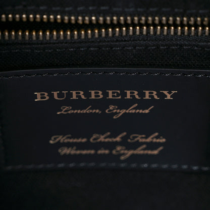 Burberry Derby Calfskin House Check Medium Camberley Black 7 of 10