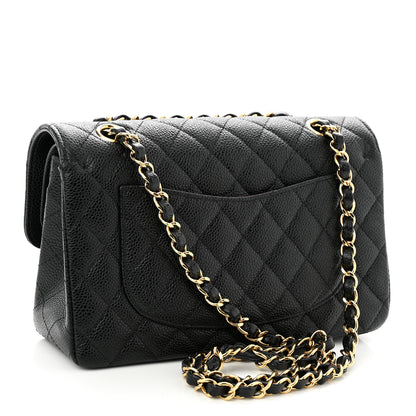 Chanel Caviar Quilted Small Double Flap Black 3 of 10
