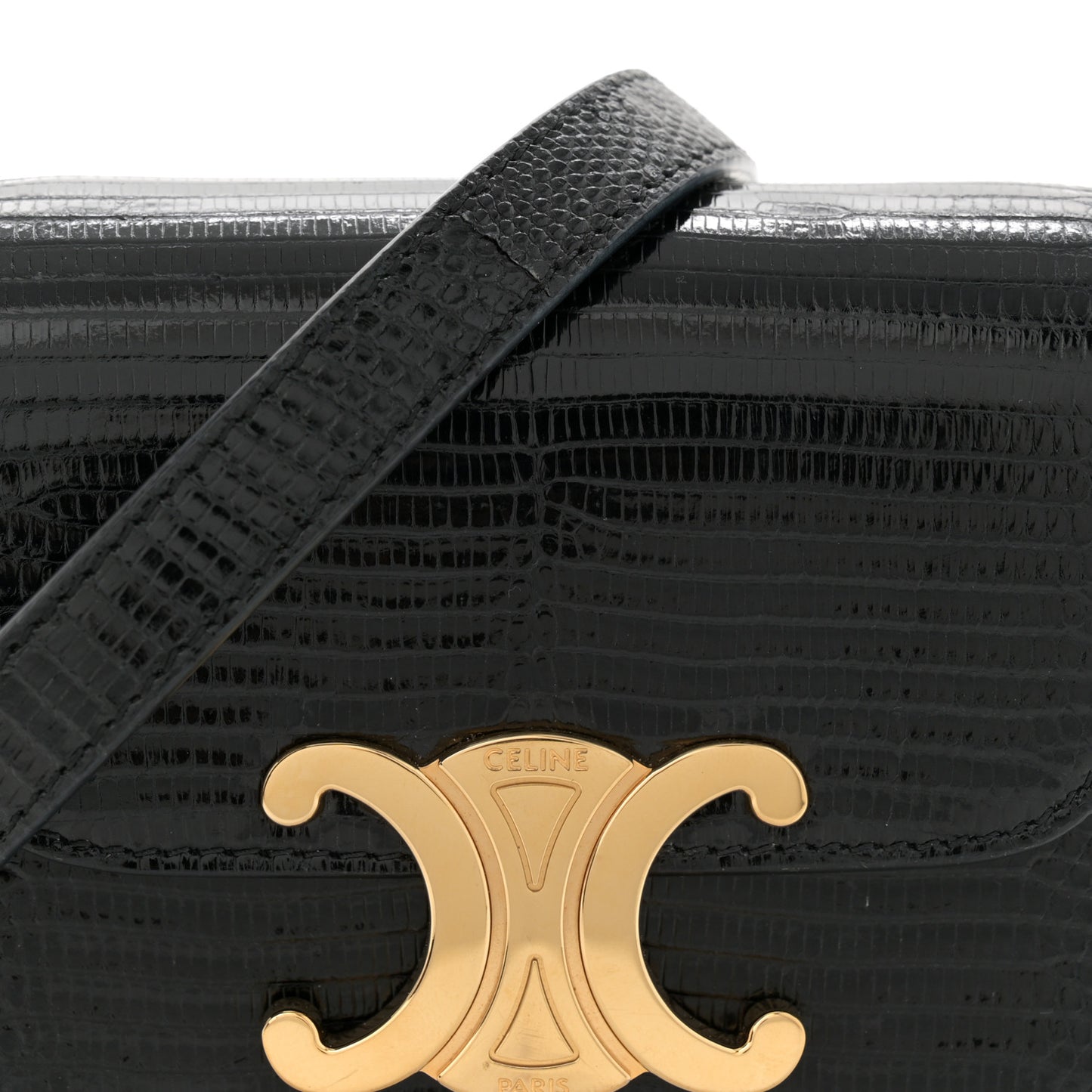 Lizard Mini Claude Black