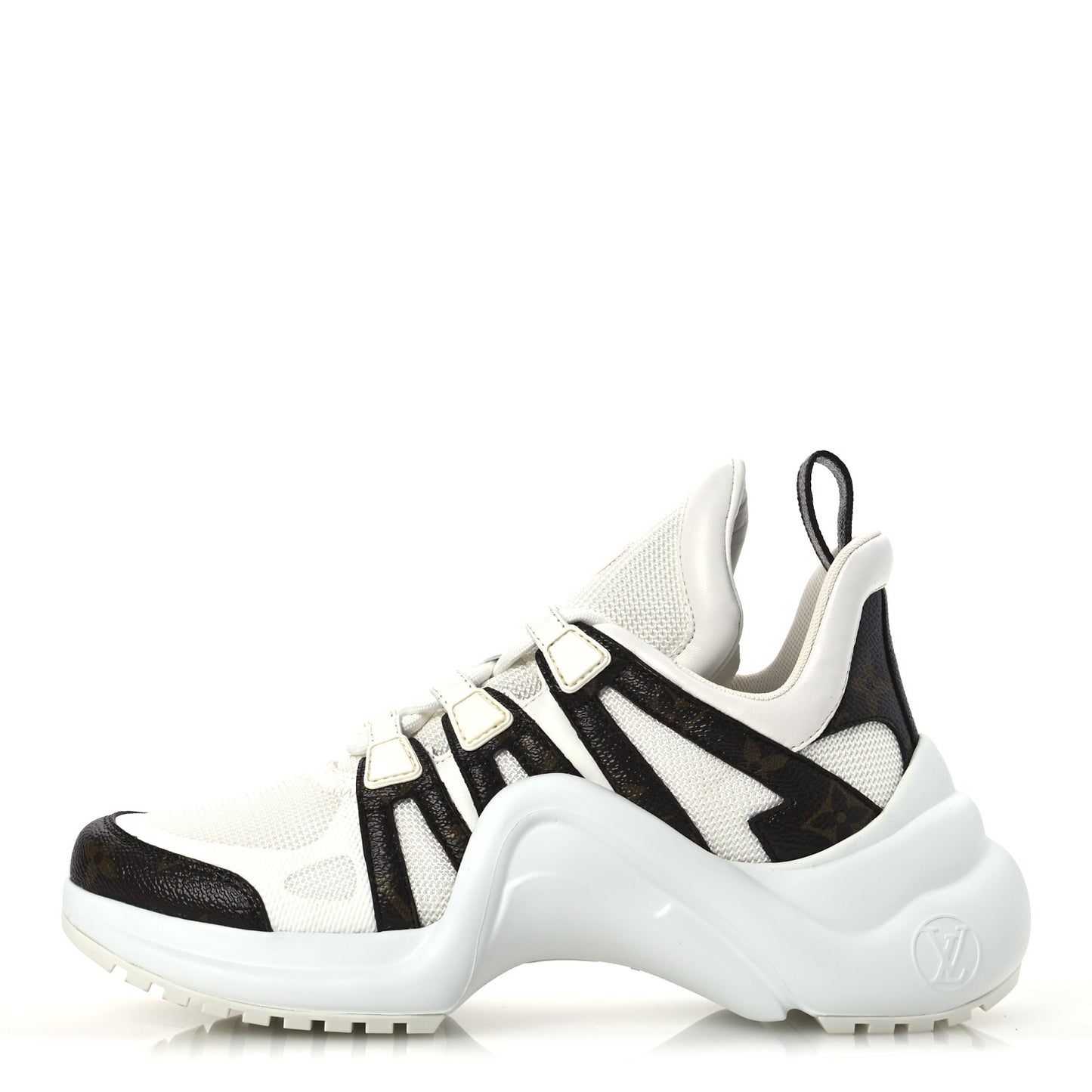 Patent Monogram LV Archlight Sneakers 37 White